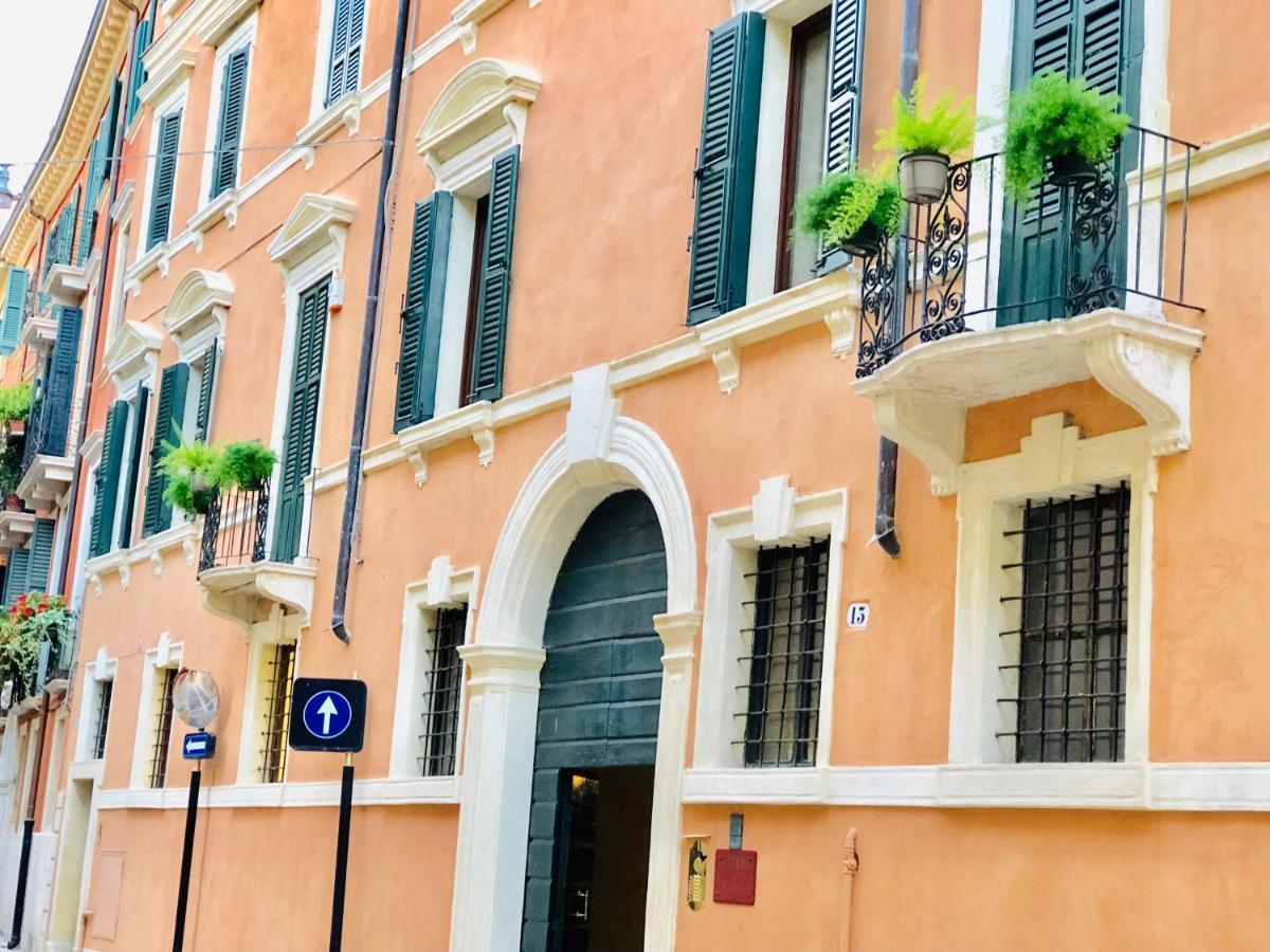 Ferienwohnung Palazzo Tiolo Verona Exterior foto